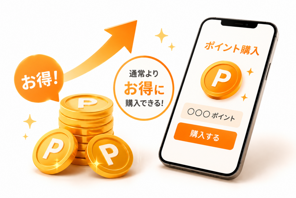 イククル　ポイントをお得に購入できる