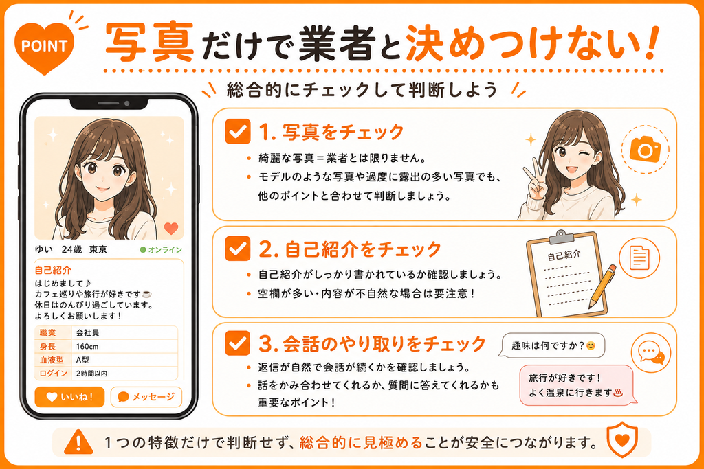 イククル 写真だけで業者と決めつけない