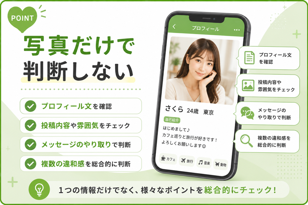 ハッピーメール 写真だけで判断しない