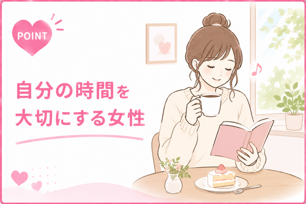 セフレが欲しい女性の特徴7選　自分の時間を大切にする女性